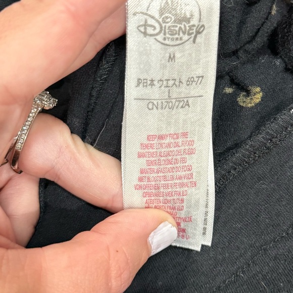 Disney Cheshire Cat Pajama Set Women M Long Sleeve Top & Pants Lounge Sleepwear - Picture 6 of 6